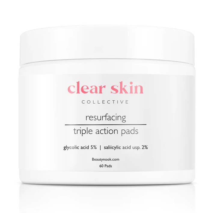 TAMPONS À TRIPLE ACTION RESURFAÇANTS COLLECTIFS CLEAR SKIN pour la vente par Clear Skin Collective