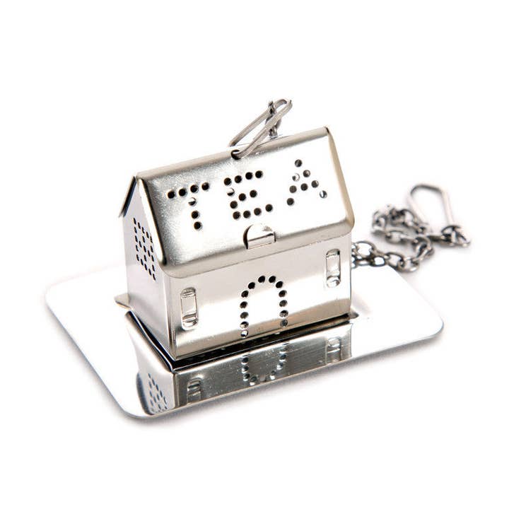 House Pincer Infuser for wholesale by Robyn's Cookies and Sahara Teas