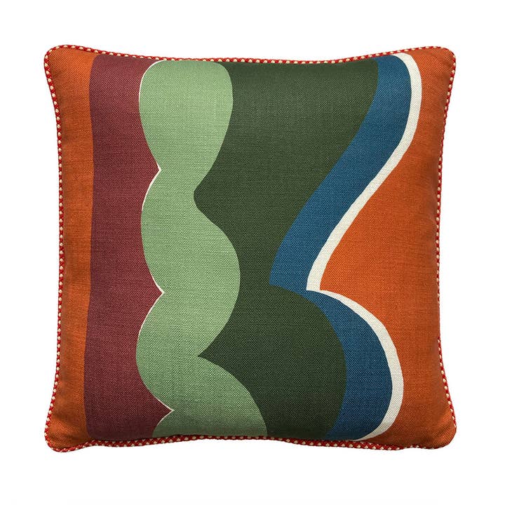 Grover Linen Piped Cushion for wholesale by ONE NINE EIGHT FIVE