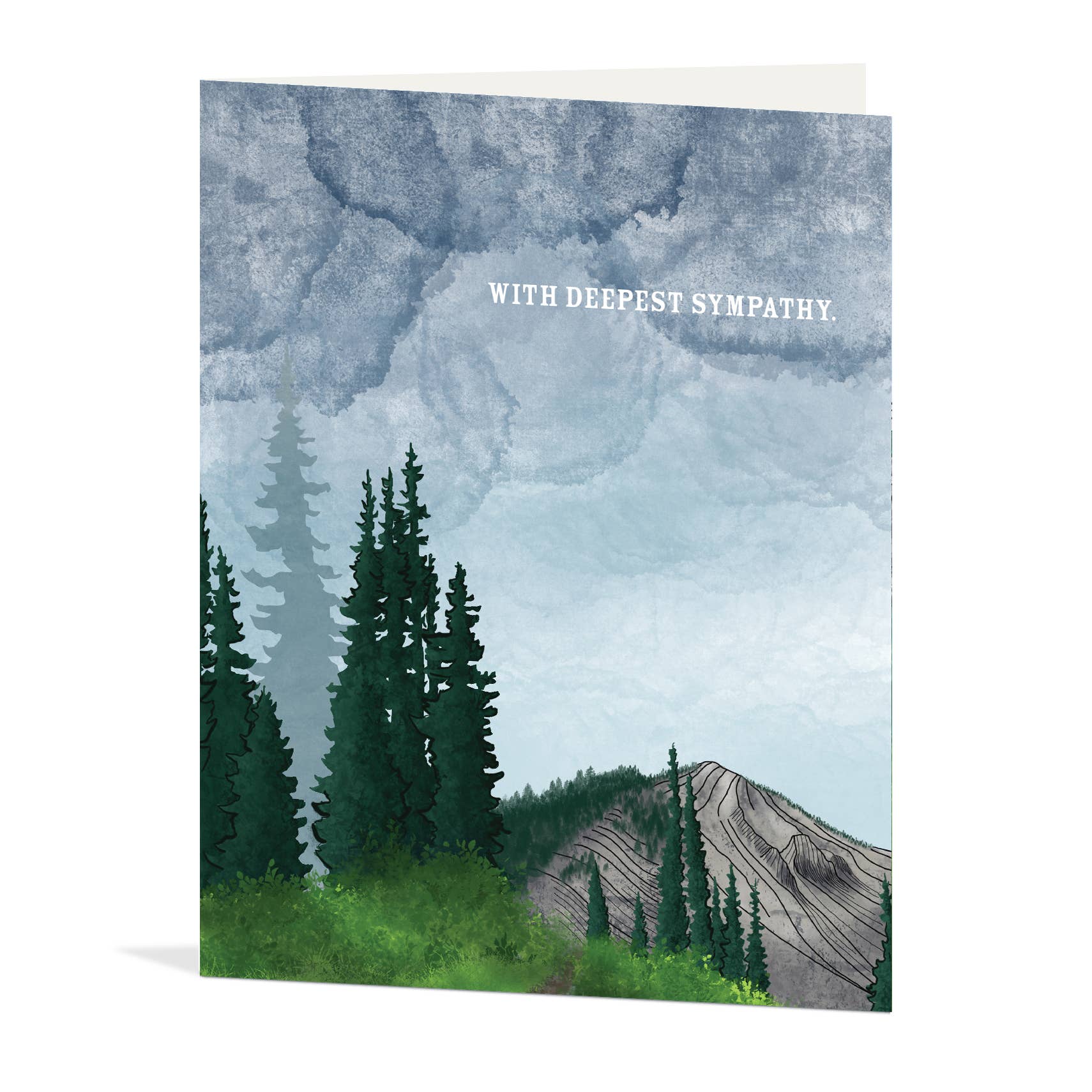 Waterknot - Wholesale Sympathy Card - Sympathy Trees2