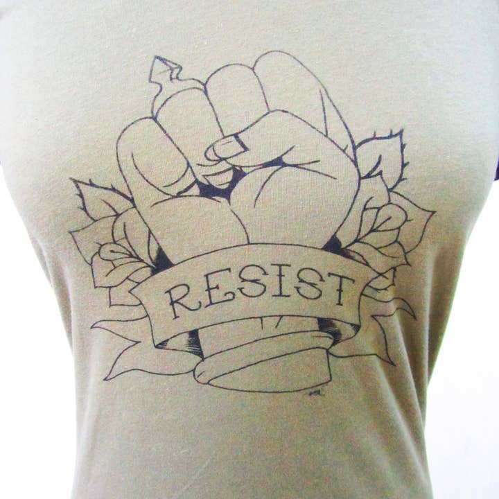 Camiseta Resist por atacado de Beqi Clothing