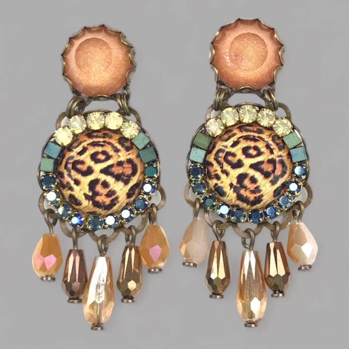 melizijewelry - Wholesale Dangle Earrings - LONG PANTHER EARRINGS EXCLUSIVE FOR FAIRE