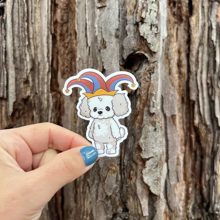 Stick With Finn - Vendita all'ingrosso Adesivi per telefoni e laptop - Adesivo Jester Finn1