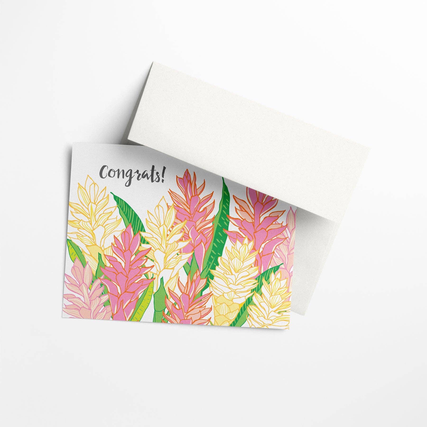 Nico Made by Nicole Ferrara - Wholesale Congratulations Card - Congrats Ginger1