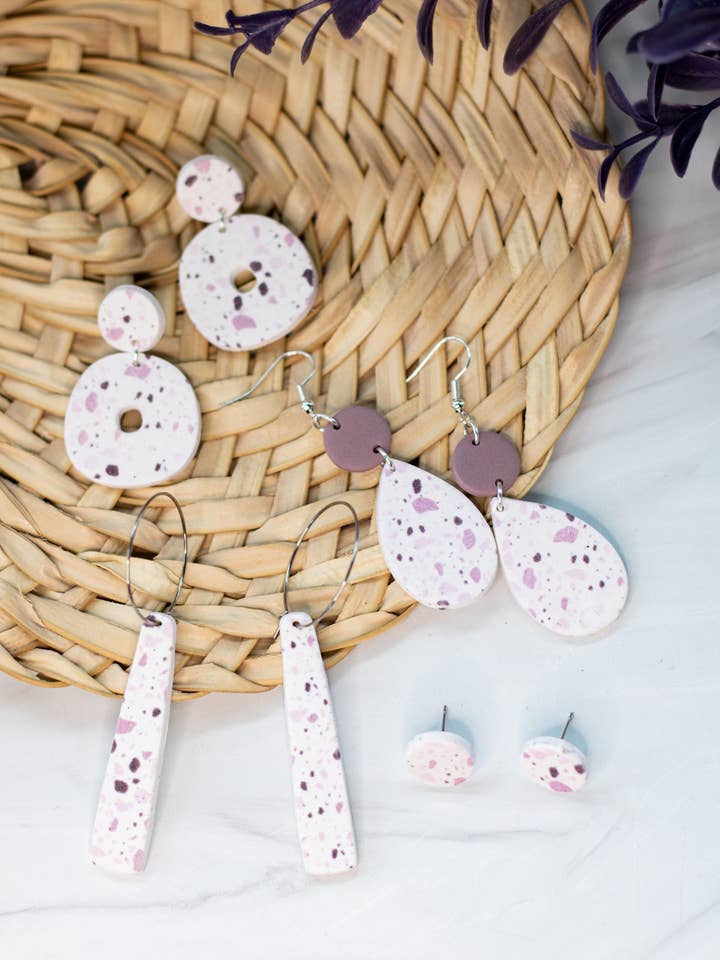 Purple Terrazzo Collection for wholesale by EJ Clay Co