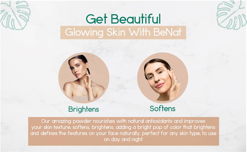 BeNat - Wholesale Makeup Setting Spray/Powder - Translucent Loose Powder8