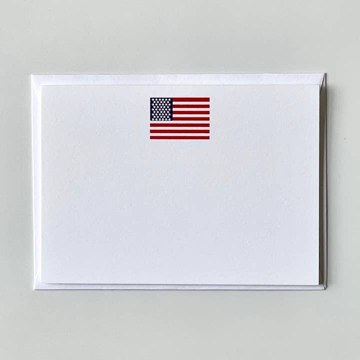 American Flag - Gift Enclosures for wholesale by Georgetown Paperie