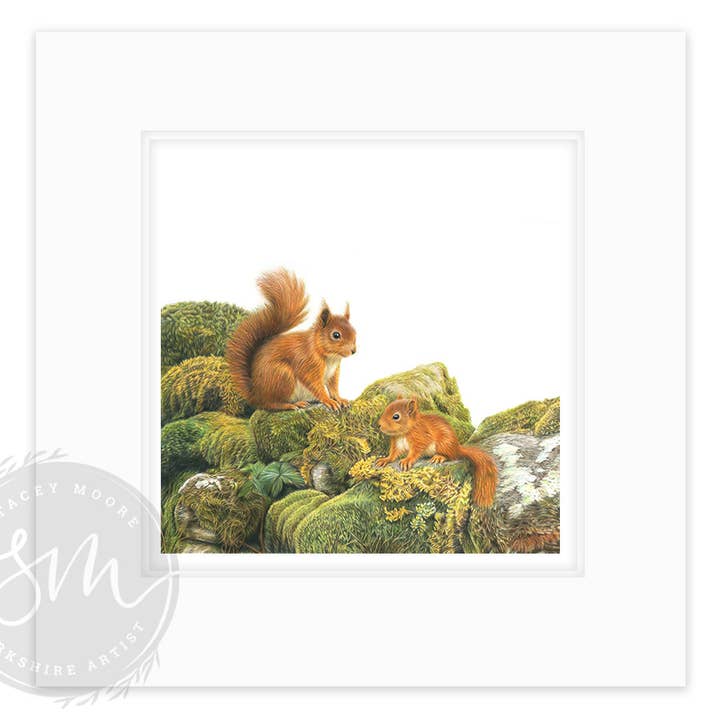 Stacey Moore Ltd - Wholesale Art Print - Yorkshire's Redheads