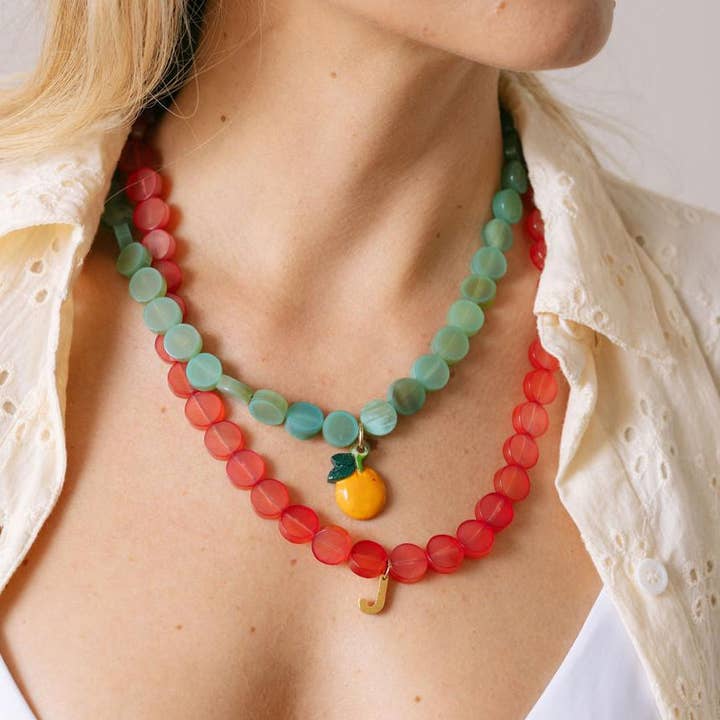 Sunshine Tienda - Wholesale Pendant/Charm Necklace - Coastal Confetti Necklace2