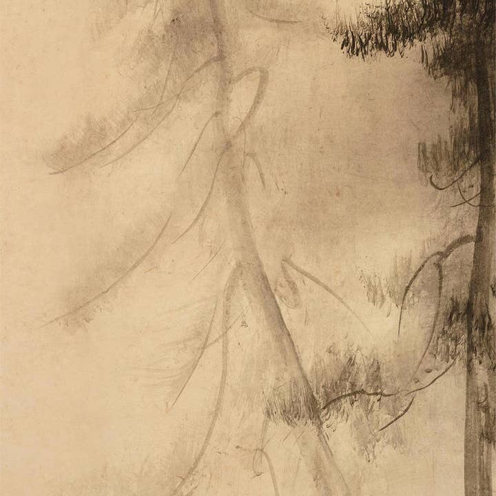 Modern Antique Prints - Vendita all'ingrosso Stampa artistica - Wabi-Sabi Trittico – Stampe d'Arte di Pini Giapponesi