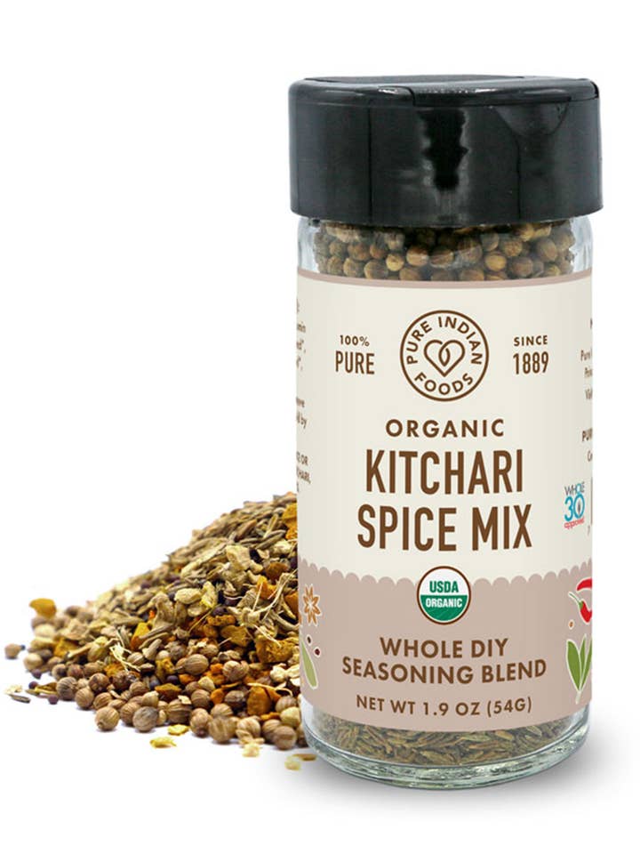 Kitchari Spice Mix DIY, Certified Organic - 1.9 oz for wholesale by Pure Indian Foods