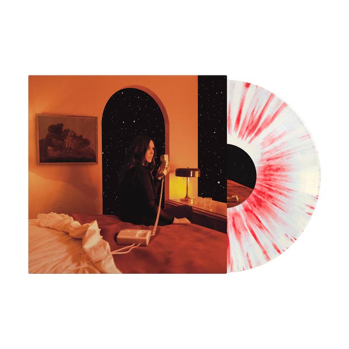 måske vil jeg se dig ved verdens ende Hvid m/ Rød Splatter LP for engroshandel hos Rude Records