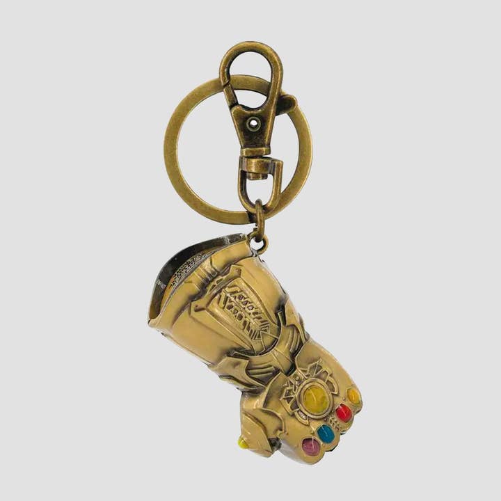 Collector's Outpost – wholesale Keychain – Unisex – Thanos' Infinity Gauntlet (Marvel) 3D Metal Keychain