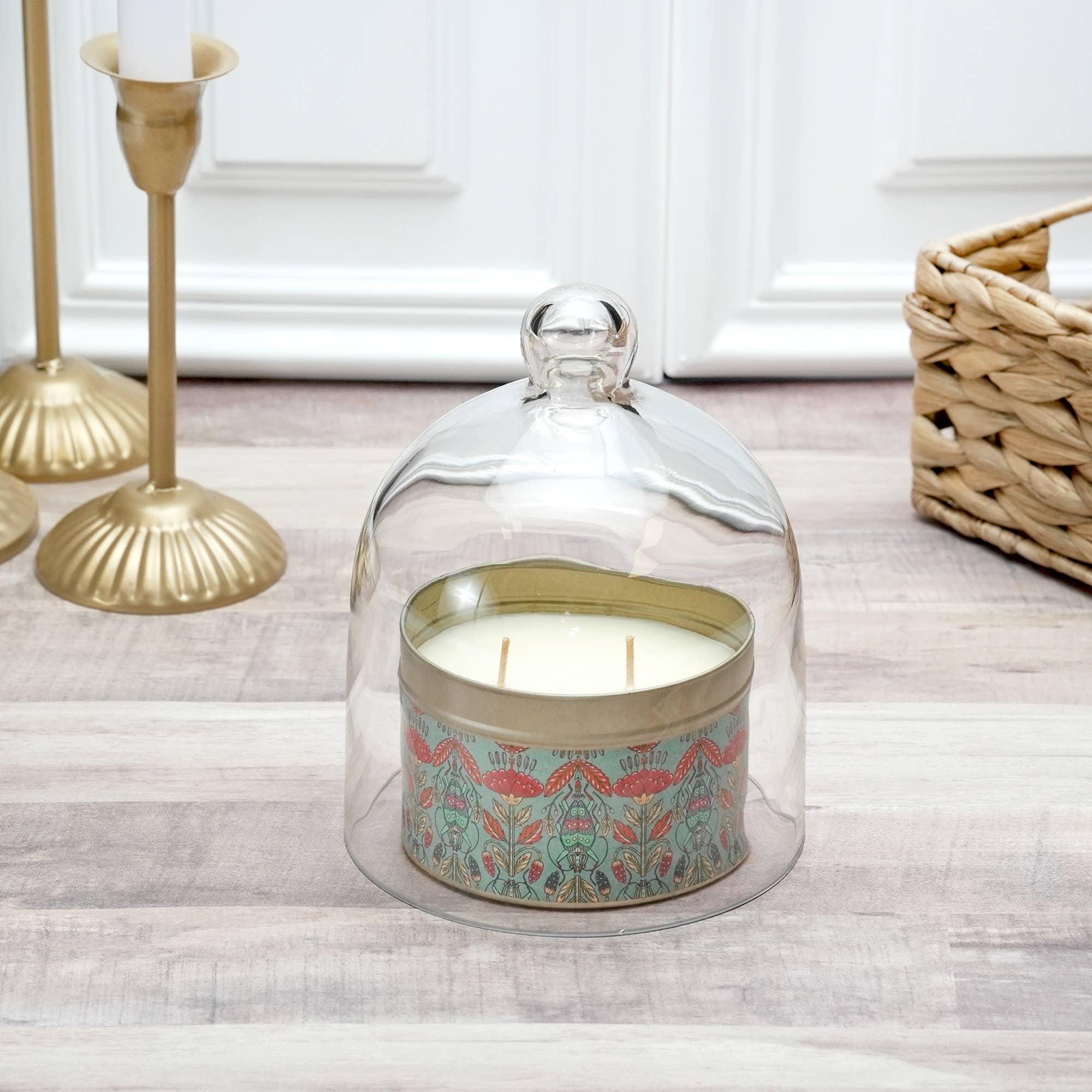 Bard's - Wholesale Decorative Tabletop Object - Bard's 5" x 6" Bell Jar Glass Display Dome Cloche1