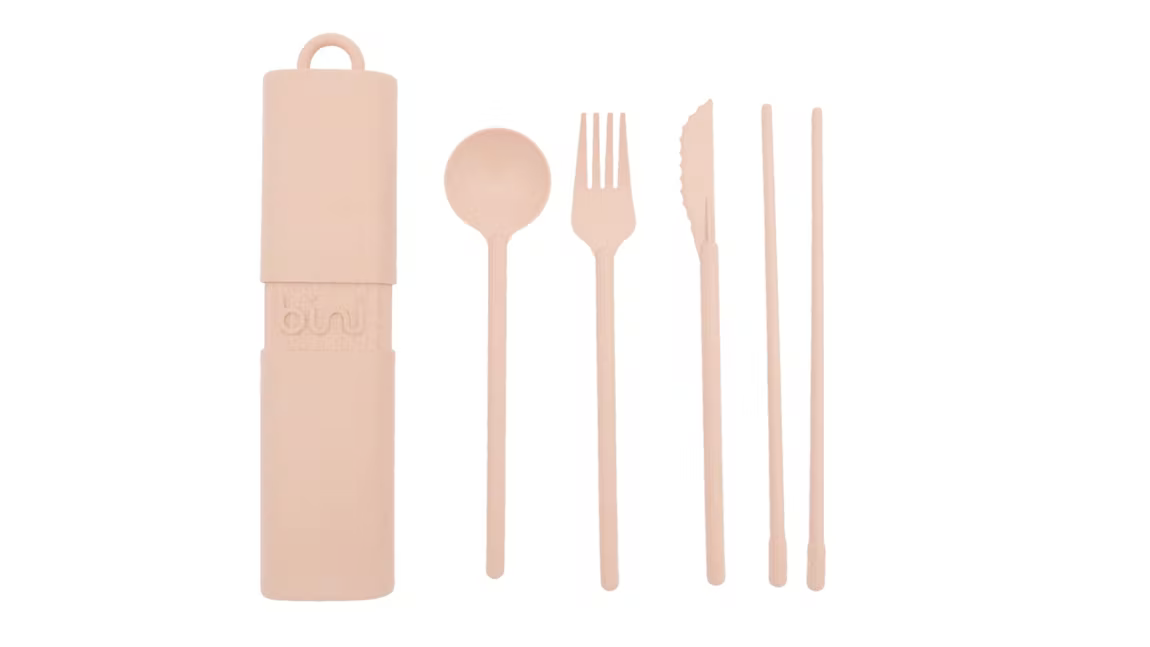 Bini - Wholesale Assorted Cutlery Set - Bini Nude - Biobased reusable and nomadic cutlery4