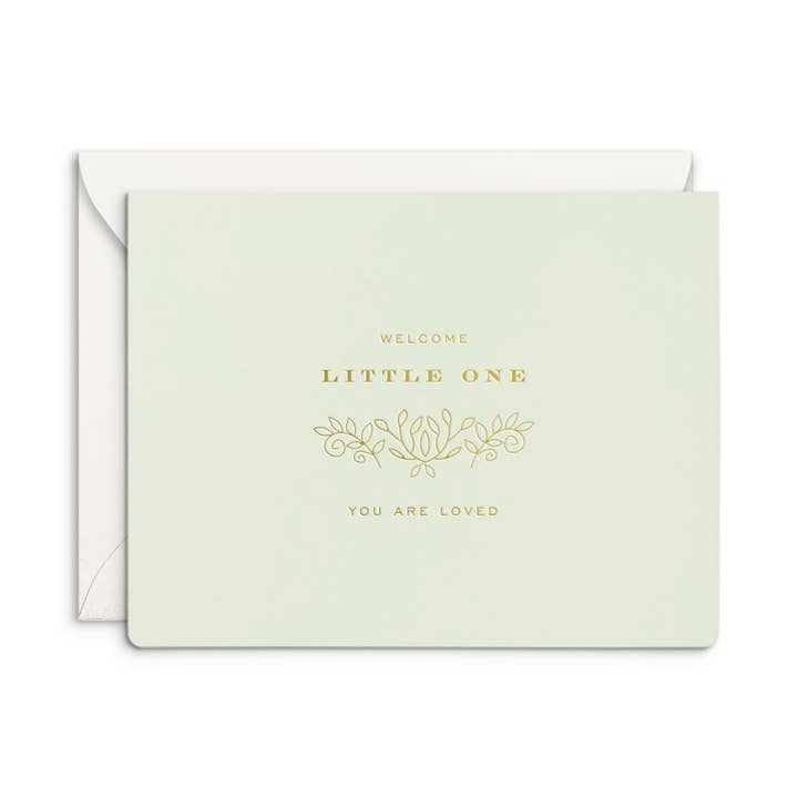 Little One Greeting Card for wholesale by Smitten on Paper