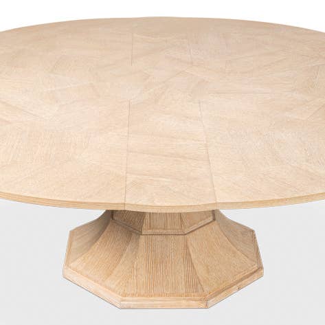 LOOMLAN - Wholesale Side Table - Giselle Jupe Extendable Wooden Dining Table16