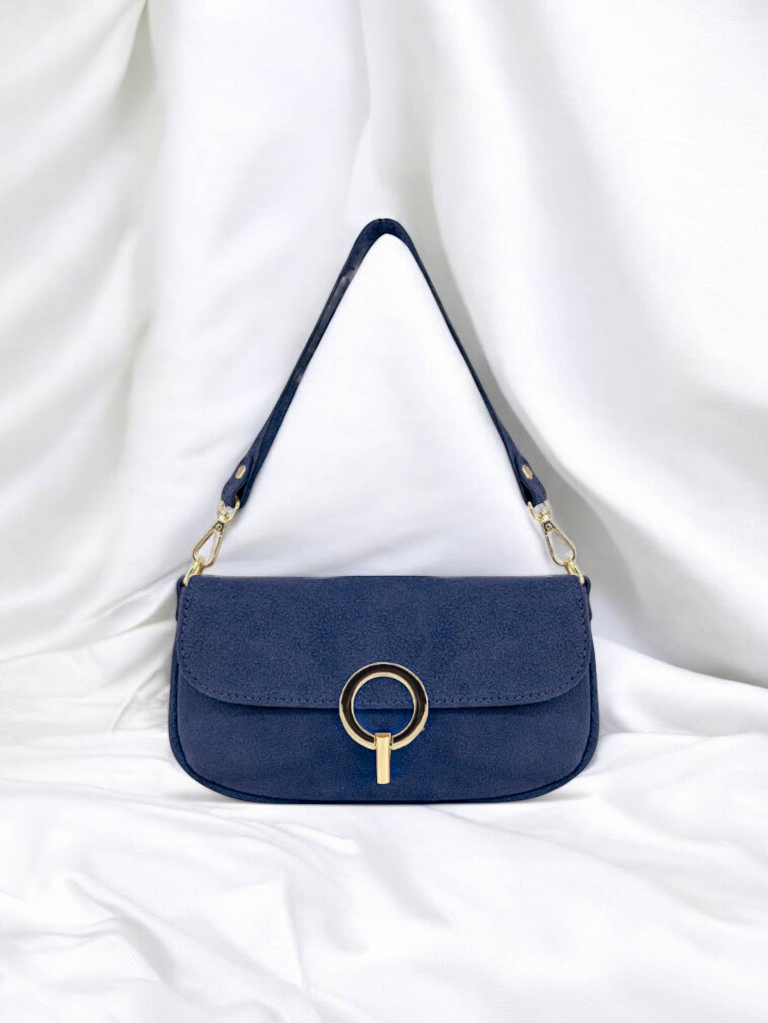 ITALIAN'S LEATHER – Großhandel Schultertasche – Damen – Nuria Lederhandtasche aus Wildleder 25030513