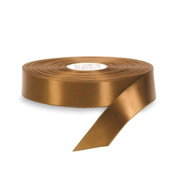 Double Faced Satin Ribbon - Umber for wholesale by MIDORI Inc.