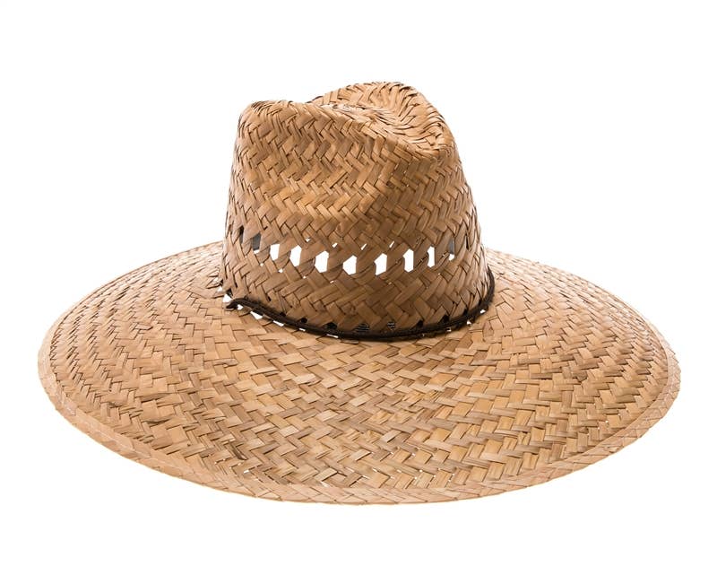 DNMC - Wholesale Straw Hat - Women's - UPF 50+ Palm Leaf Straw Lifeguard Hat - Made in Mexico4
