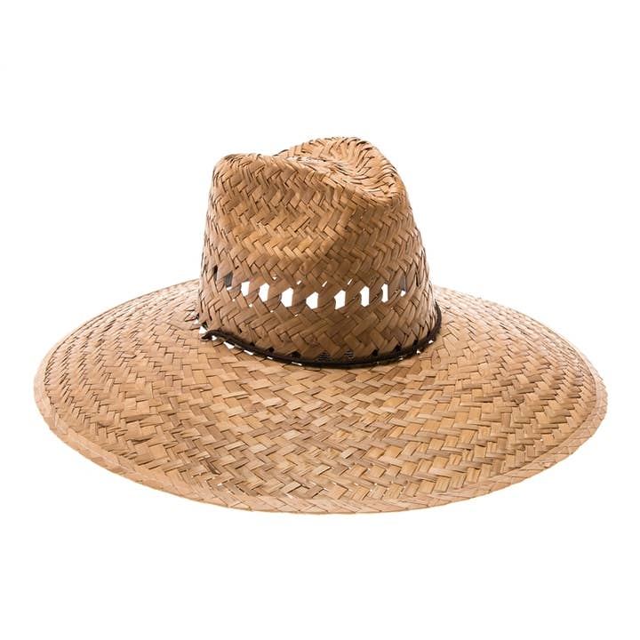 DNMC - Wholesale Straw Hat - Women's - UPF 50+ Palm Leaf Straw Lifeguard Hat - Made in Mexico4