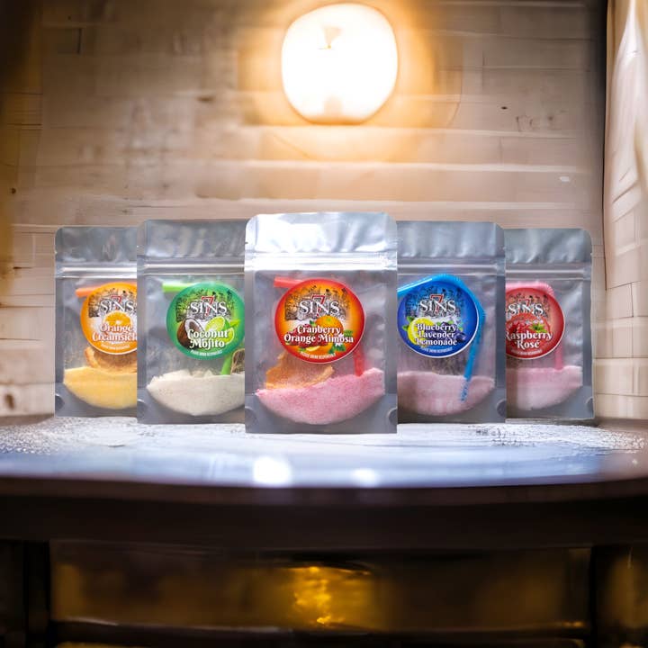 7 Sins Mixes - Wholesale Cocktail Mix/Syrup - 7Sins Single Serving Cocktail Mix