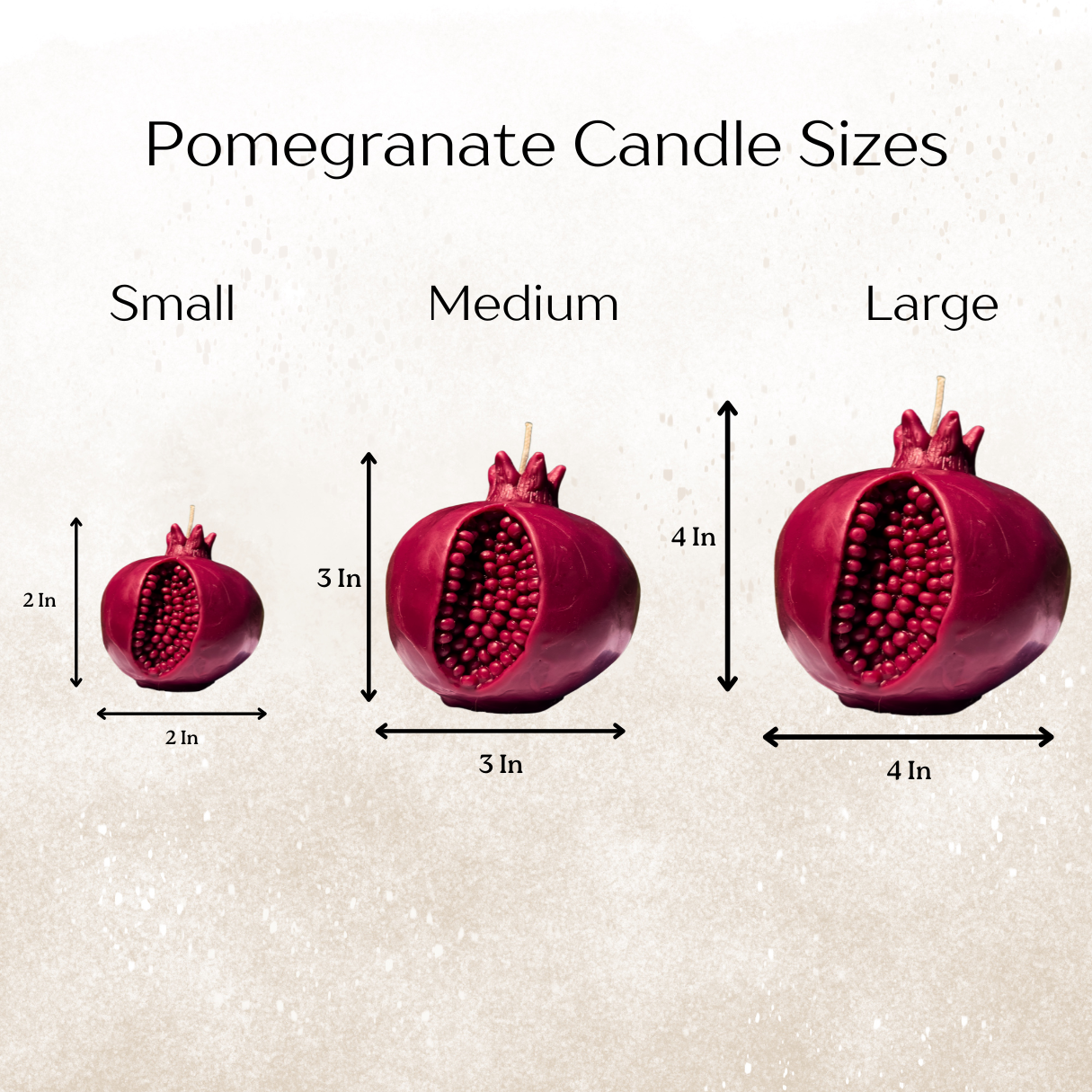 Beauty and the Moon – wholesale Pelarljus – Röd granatäppelljus i bivax | Feminint dekorationsljus10