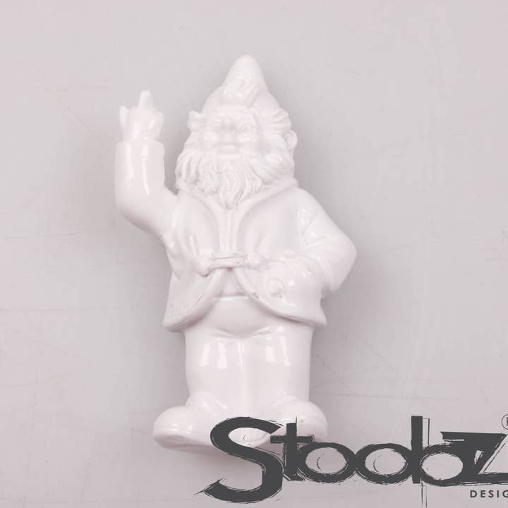 Imhof & Stevens BV - Wholesale Magnet - STOOBZ LEPRECHAUN F*CK YOU MAGNET 4 ASS B/W/G/Z 9 CM2