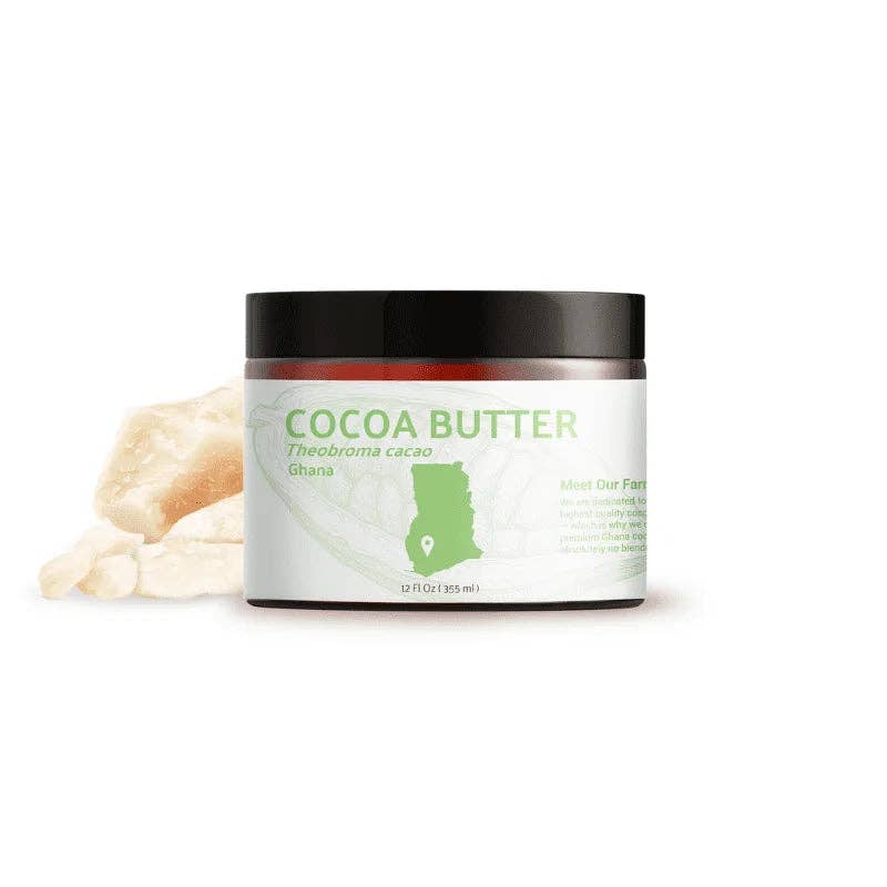 Nature Packaged - Wholesale Body Balm/Butter - Cocoa Butter - Unrefined- 100% Pure - Farm-Direct Sourcing