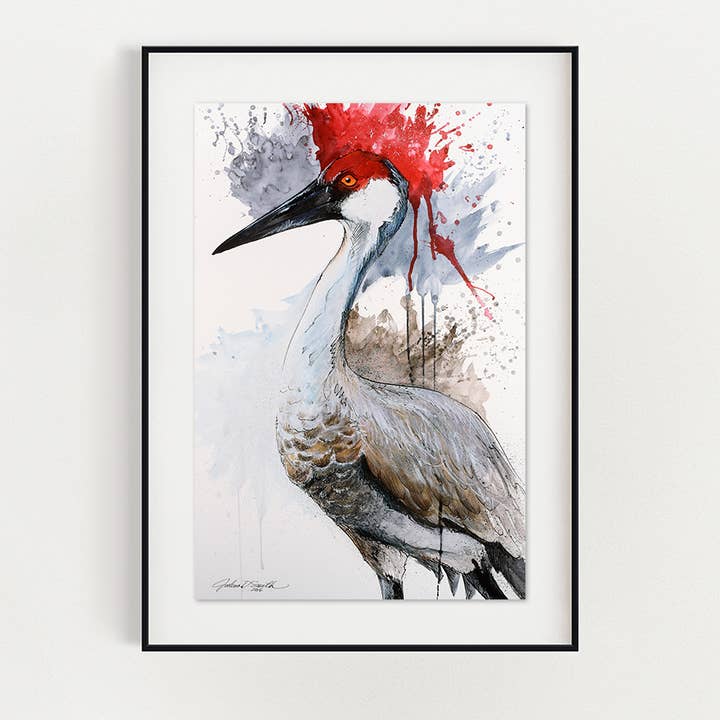 Sandhill Crane for wholesale by Joshua D. Smith Artist
