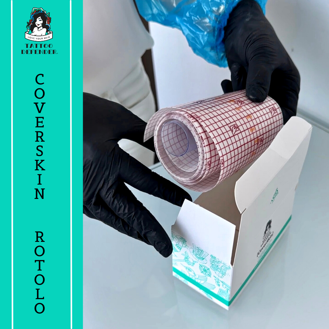 Tattoo Defender - Wholesale Tattoo Ointment/Care - Water-repellent protective roll film for tattoos3