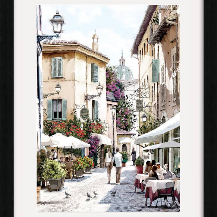 Richard Macneil (Cafã© Stroll) Forindrammede tryk for engroshandel hos The Art Group