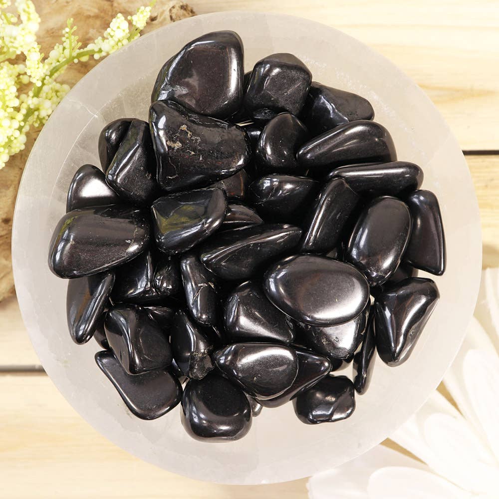 Natures Artifacts Inc - Wholesale Spiritual Stone/Crystal - 1 lb Shungite Tumbled Stones3
