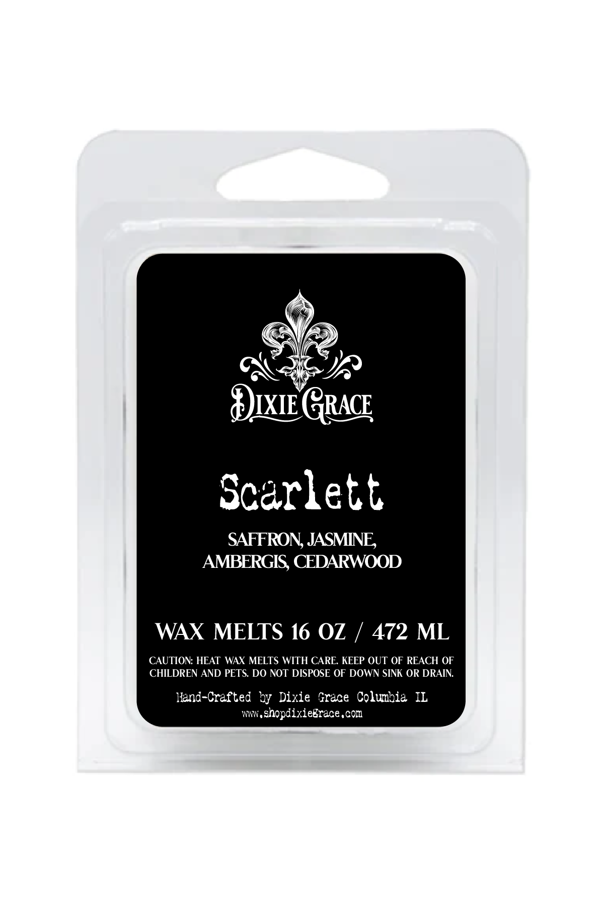Dixie Grace - Wholesale Wax Melt - Scarlett - 3 oz Wax Melts0