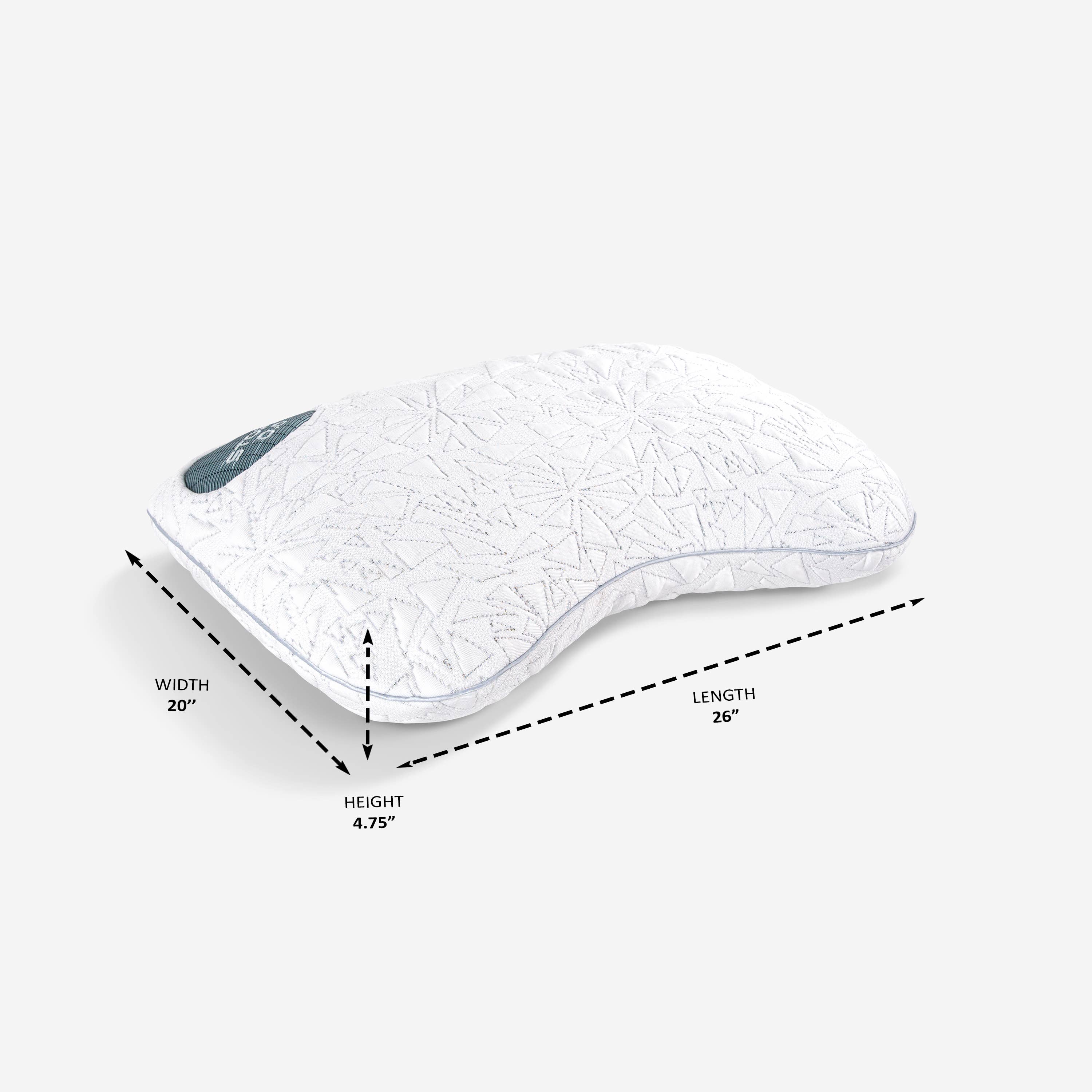 Bedgear - Vente Oreillers - Coussin Storm Cuddle Curve Performance, rafraîchissant, taille moyenne13