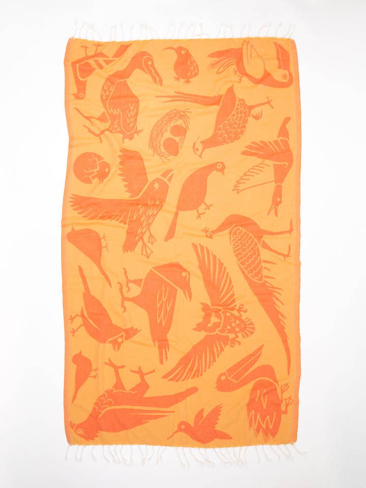 Amigos con Plumas: Toalla Turca de Ornitología (Caja de 2) para venta al por mayor de Cognitive Surplus