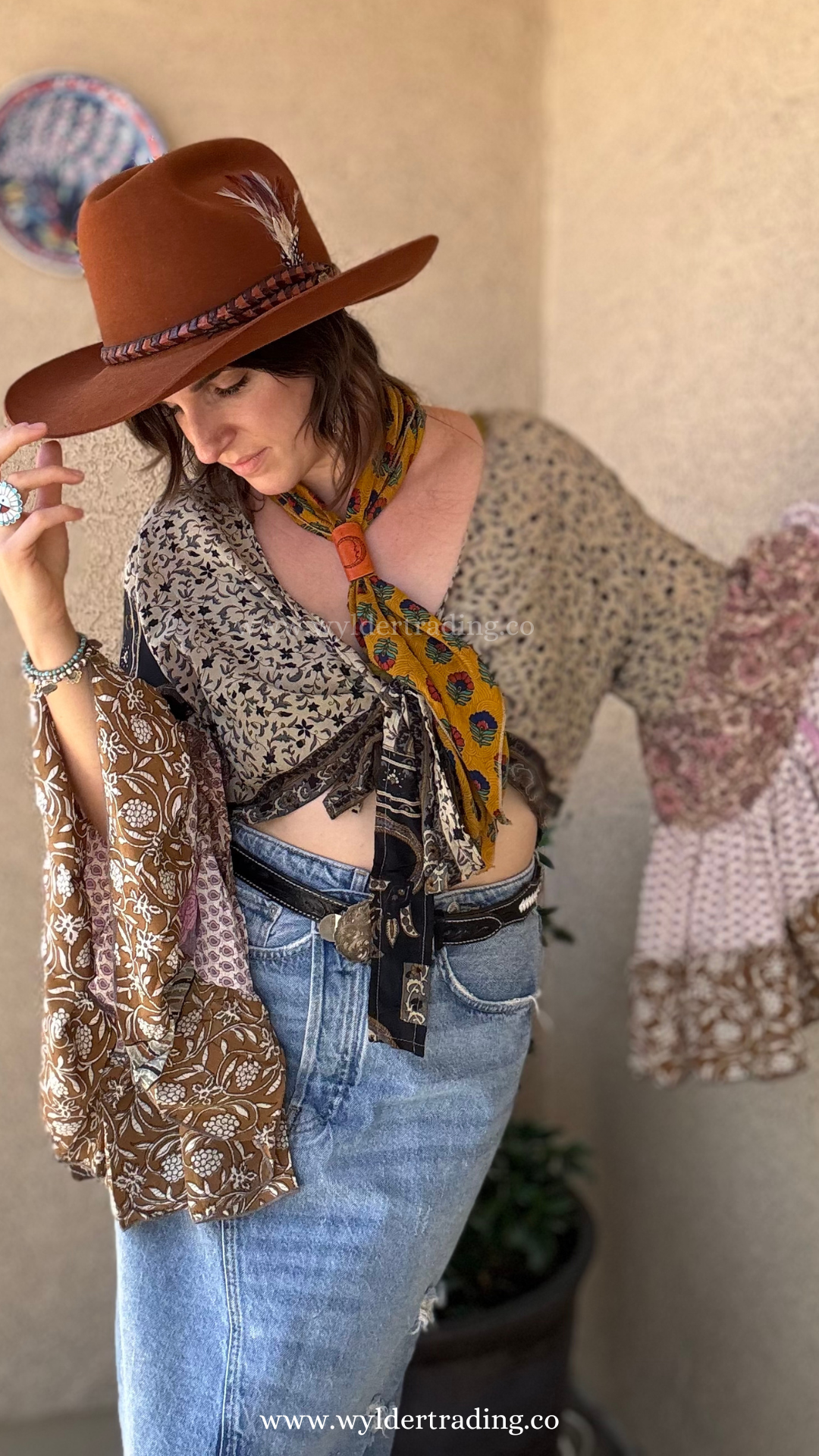 Wylder Trading Company - Wholesale Scarf Clip - Women's - Leather Bolo Scarf Slide 10+ | CUSTOM Logo or Wedding Favor13