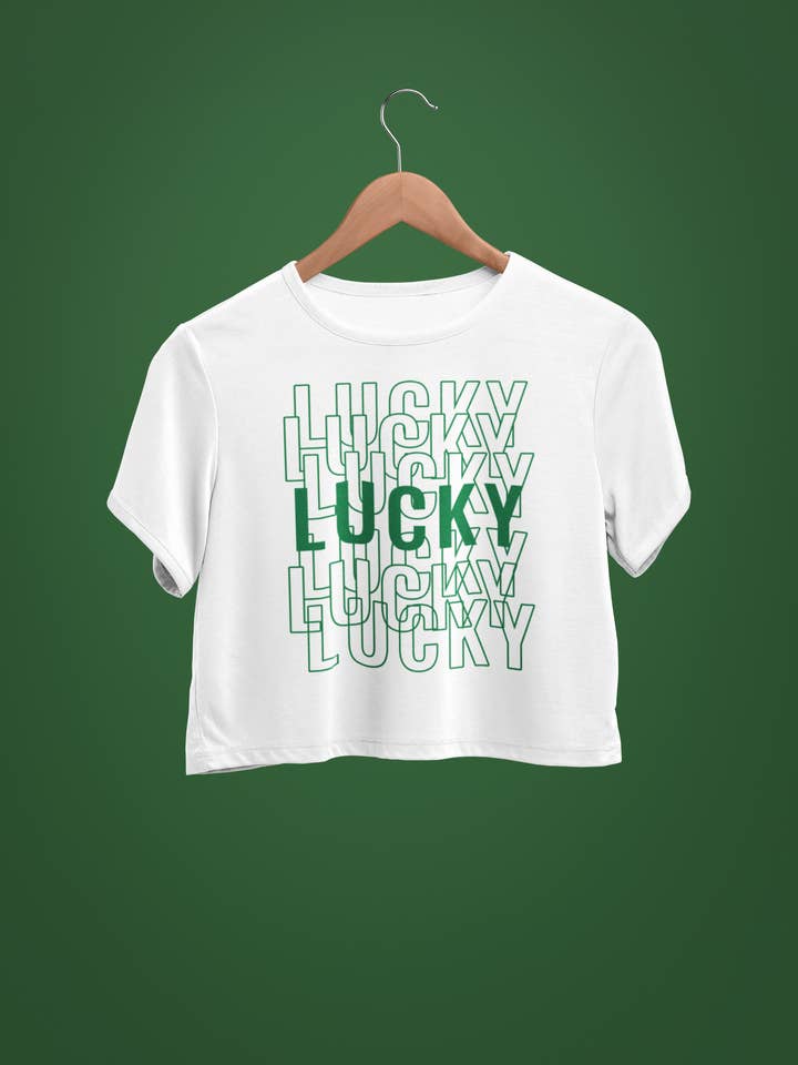 Lucky Tee - St. Patrick's Day Grafik-T-Shirt für den Großhandel von NG Creative