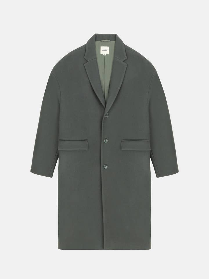 NOYOCO - Wholesale Coat - Women's - Genoa Ash green coat