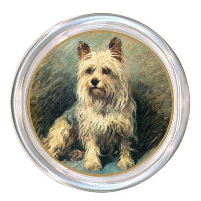 C126-Yorkshire Terrier Coaster for wholesale by Marye-Kelley