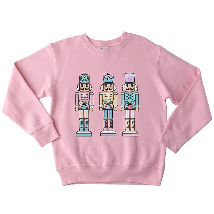 Pastel Nutcracker Sweatshirt for wholesale by Sparkle Sisters by Couture Clips