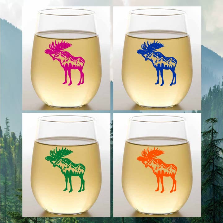 Wine-Oh! - Wholesale Wine Glass - CLOSEOUT ASSORTED Unbreakable Stemless Plastic Wine Glasses19