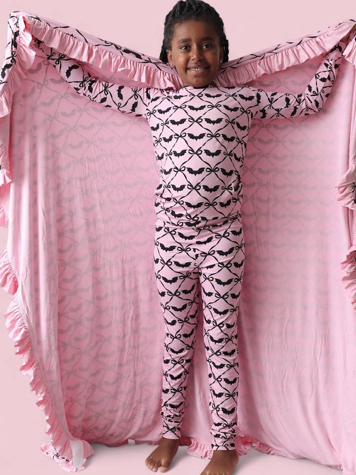 Dream Big Little Co. - Wholesale Sleepwear Set - Kids - BATTY BOWS DREAM SET6