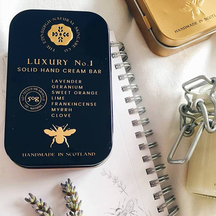 The Edinburgh Natural Skincare Company - Venta al por mayor Cremas/lociones de manos - Barras sólidas de crema de manos Luxury No.14