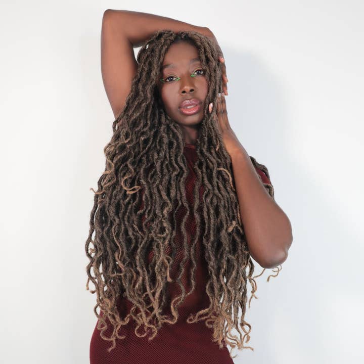BEY-BLONDE XTRA BOHO GODDESS LOCS® for wholesale by Boho Locs