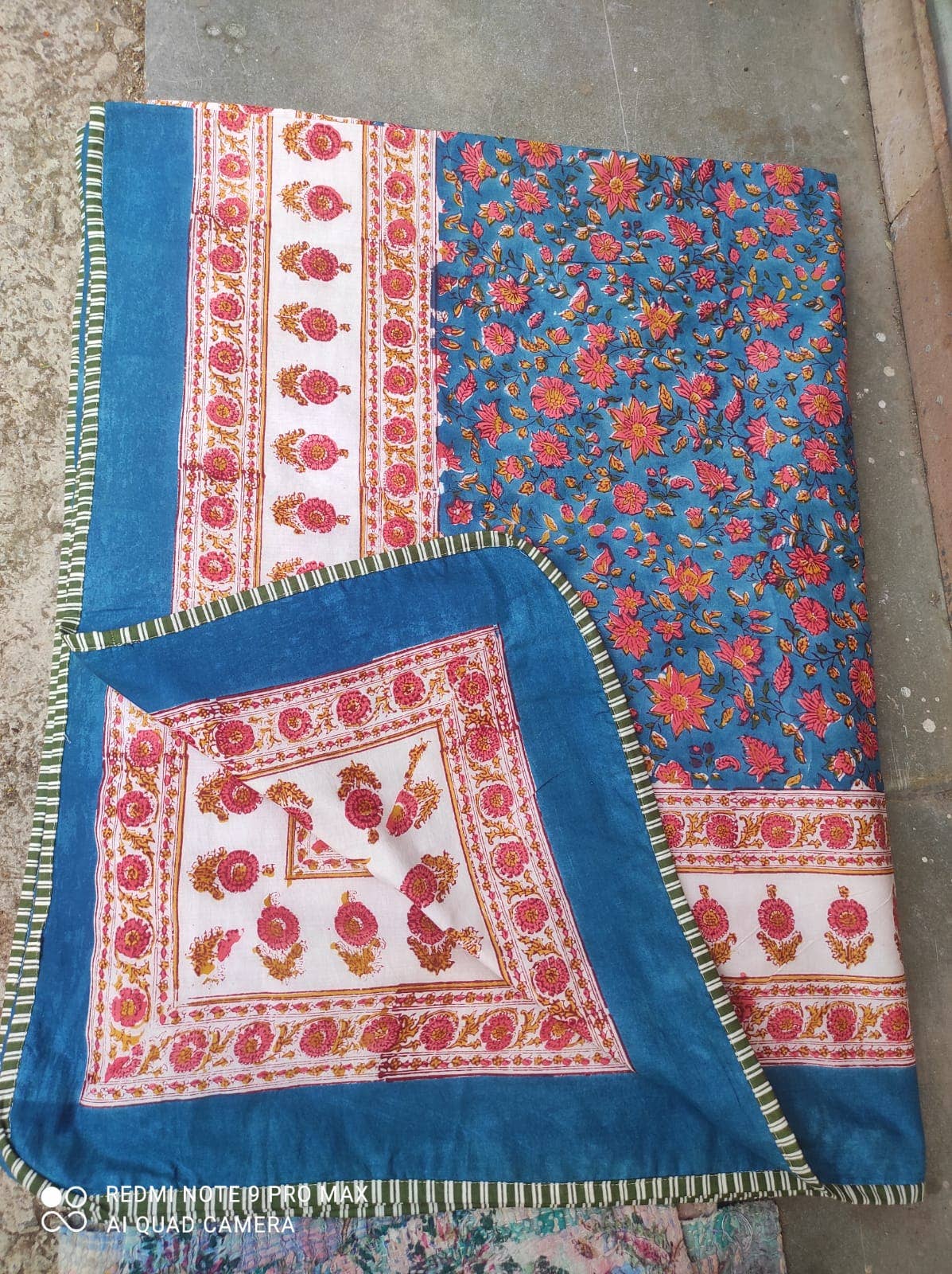 Meghcraft - Wholesale Quilt - Indian Block Print Soft Cotton Quilt Blanket-Handmade Dohar6
