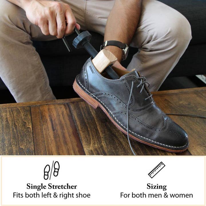 FootFitter - Wholesale Shoe Horn - Unisex - FootFitter Professional 2-Way Single Shoe Stretcher - PS11/PS21