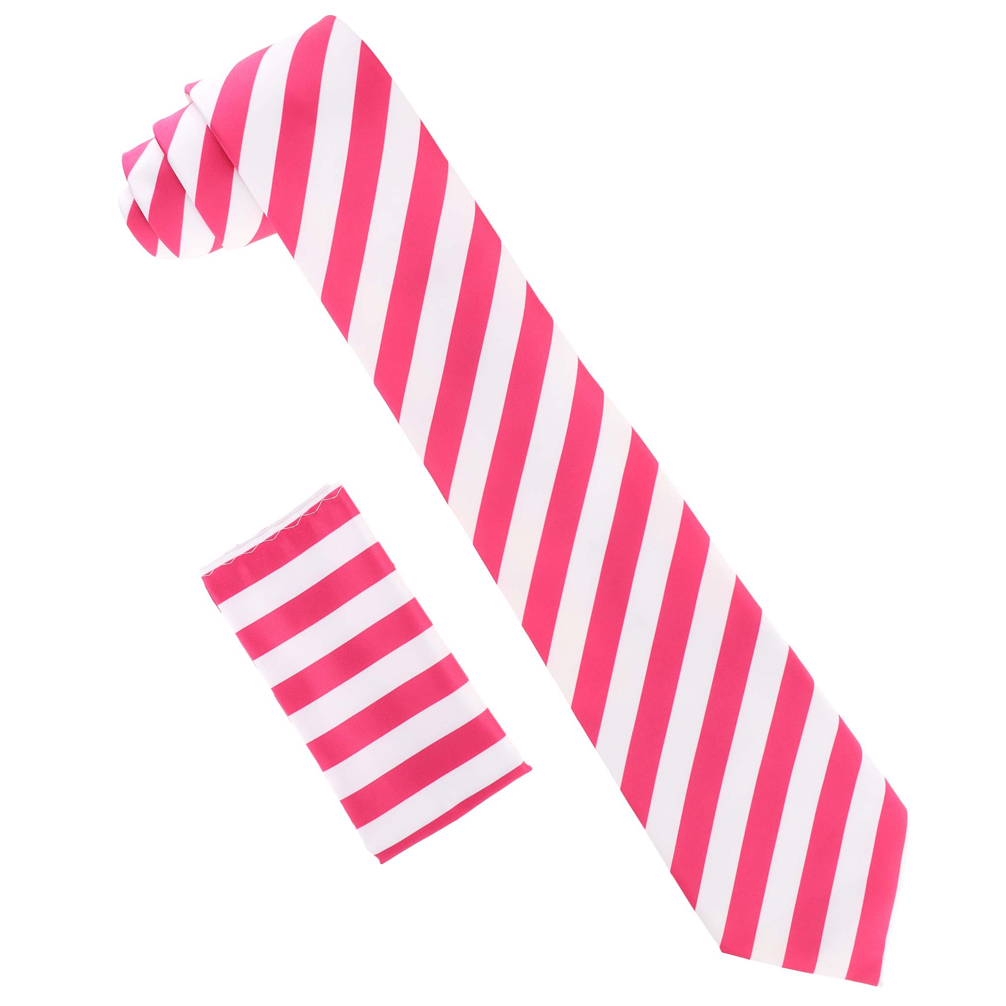 Dubal Brothers - Wholesale Necktie - Men's - Vittorio Farina Striped Necktie & Pocket Square by Classy Cufflinks10