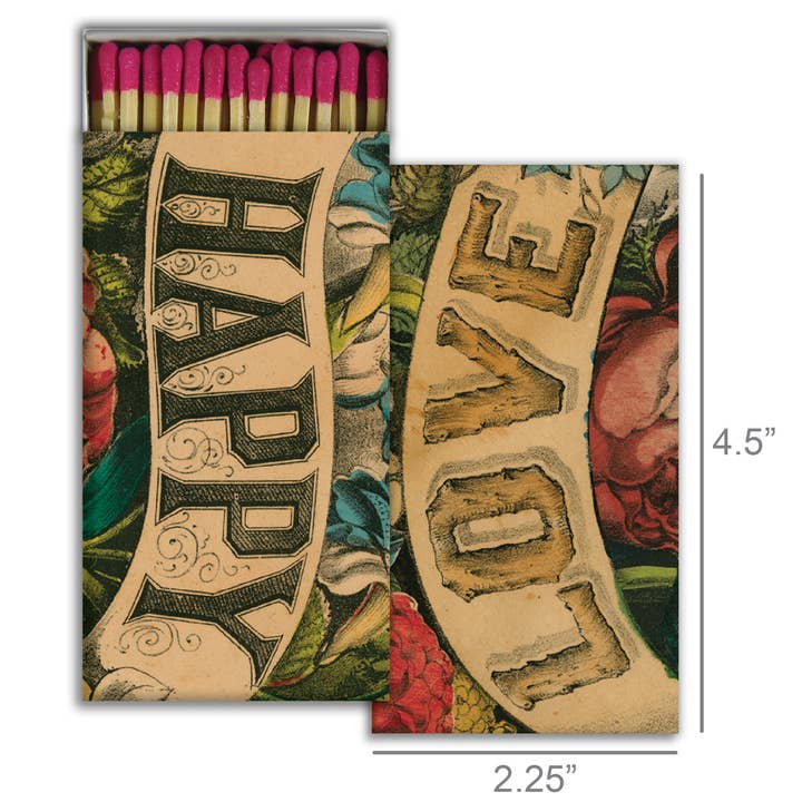 HomArt - Wholesale Matches - Match - Happy Love1