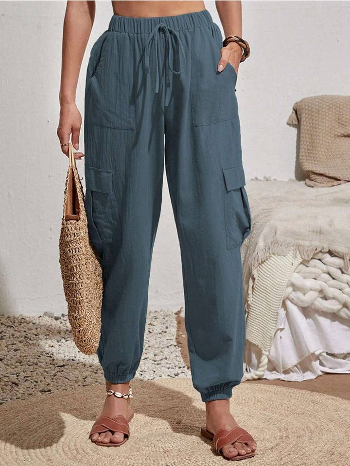 Rosa Clothing - Wholesale Pants - Women's - Pocket trousers cargo pants4